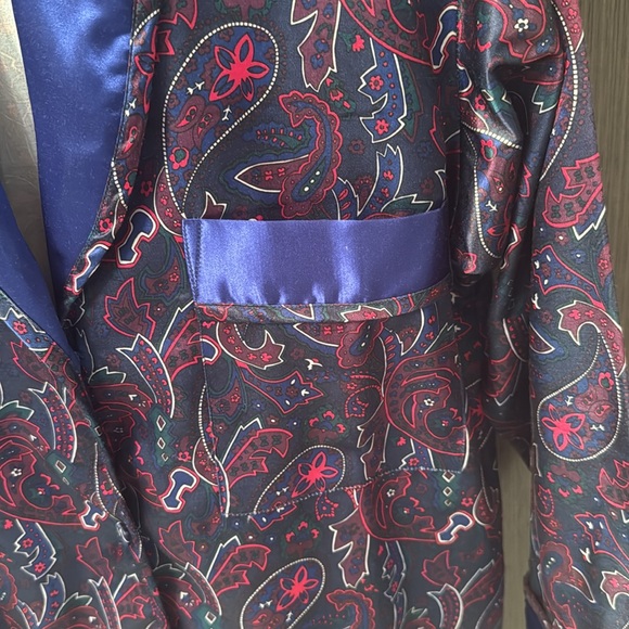 TESORO Paisley Print Robe 💙 - Picture 5 of 10